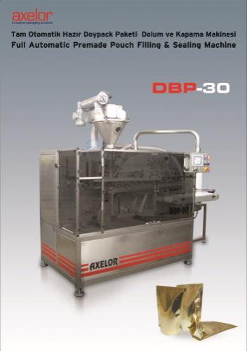 PREMADE POUCH FILLING & SEALING MACHINE