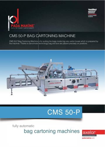 CARTONING MACHINE CM50